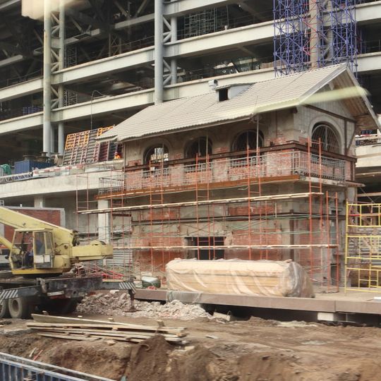 Будка центрального управления стрелками и сигналами