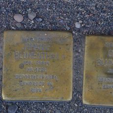 Stolperstein dedicated to Johanne Blumenthal