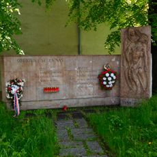 World War II memorial in Veleslavín