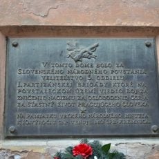 Meštiansky dom, tabuľa pamätná