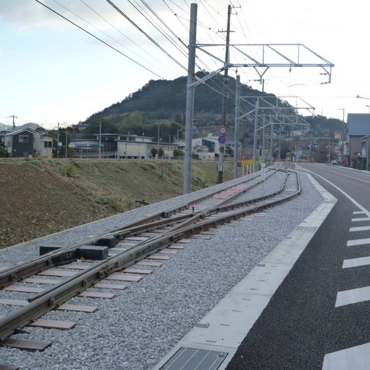 Installation ferroviaire de Tosaden NakayamaShingoujo