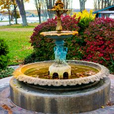 Manistee County Courthouse Fountain