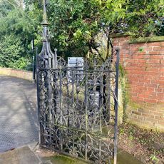 Gate In Churchyard Wall To North Of Church Of Holy Trinity