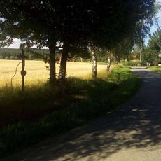 Kříž jižně od Salačovy Lhoty