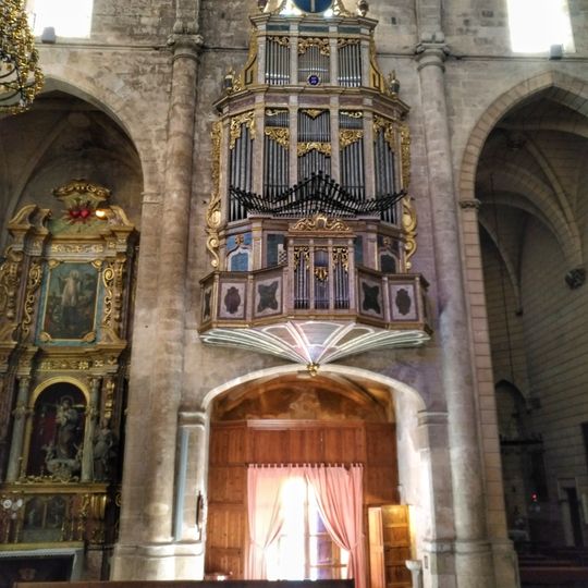 Pipe organ of Santa Creu