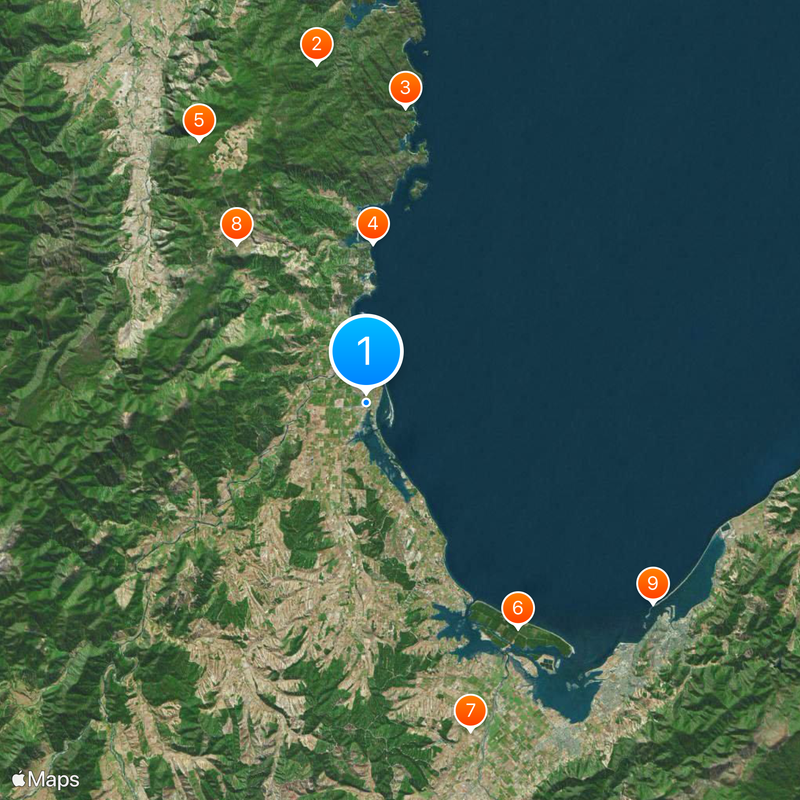 Motueka Map
