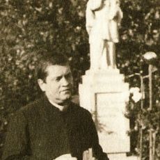 Statue of Saint John of Nepomuk in Congregatio Sororum a Sanctissimo Sacramento