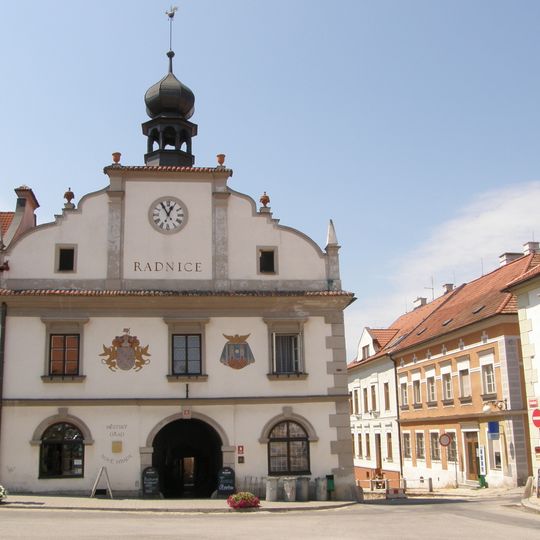 Town hall in Nové Hrady