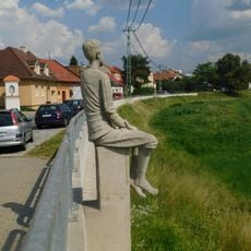 Socha Jana Antonína Bati v Uherském Hradišti