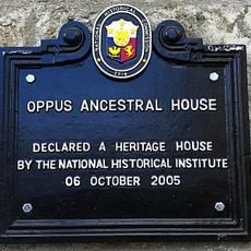 Oppus Ancestral House historical marker