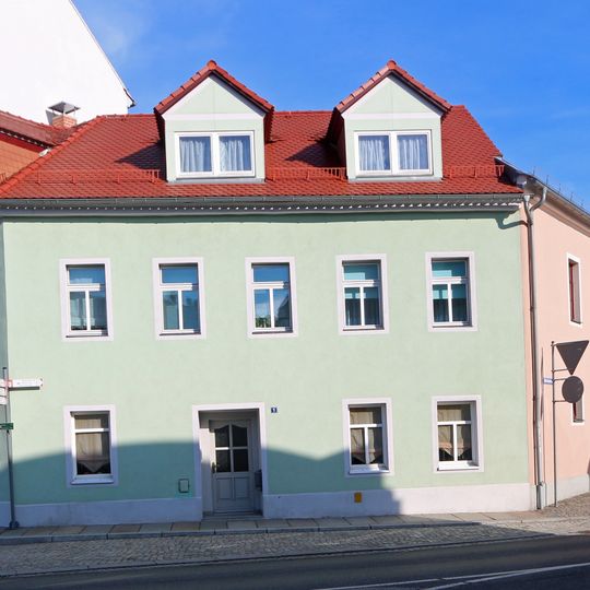 Kohlehandel Berger ; Speicher in Ecklage Güterbahnhofstraße 1