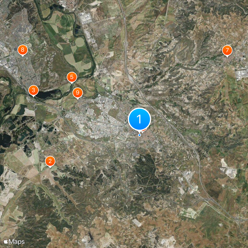 Arganda del Rey Carte