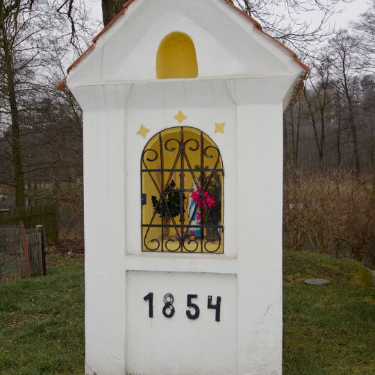 Kaplička v Šabině poblíž Ohře