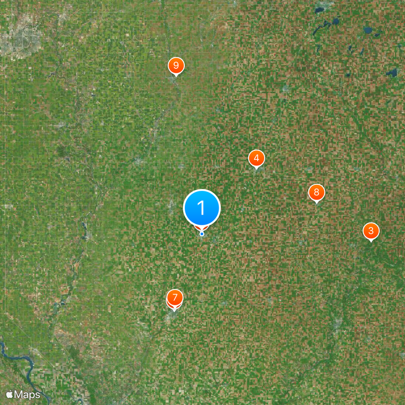 Northwestern College Map