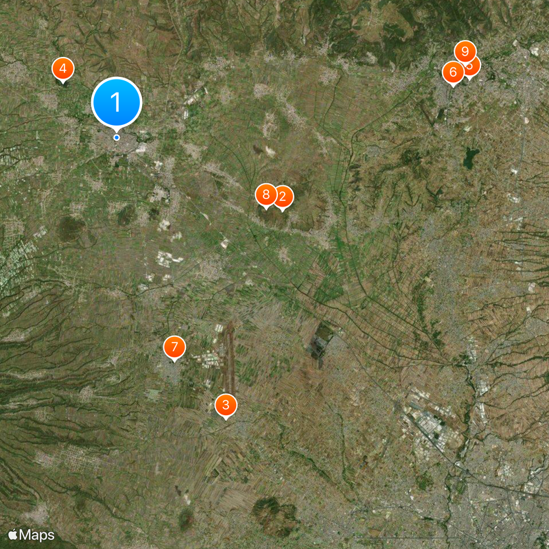 San Martíu Texmelucac Map