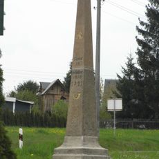 Polish-Saxon Post Milestone in Schönfels