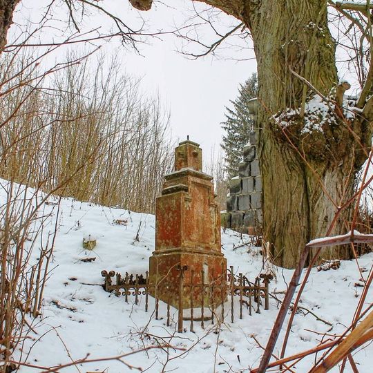 Kříž na okraji Rejchartic u silnice