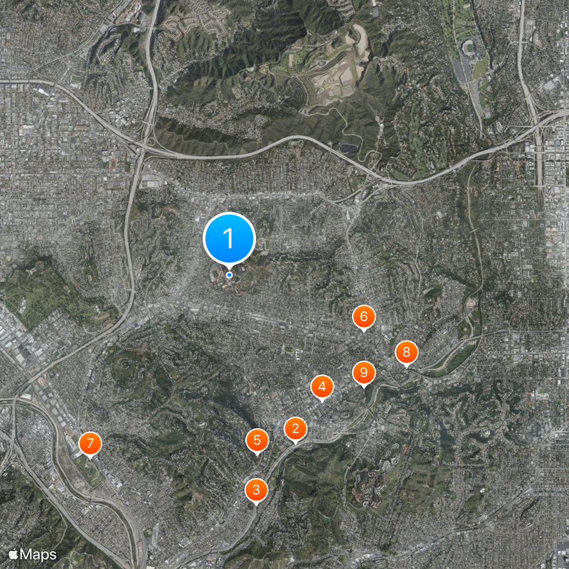 Occidental College Map