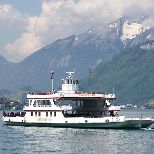 Bac du lac des Quatre-Cantons