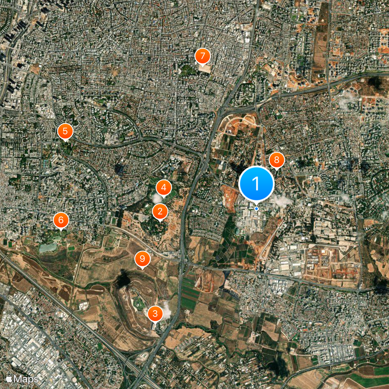 Sheba Medical Center Map