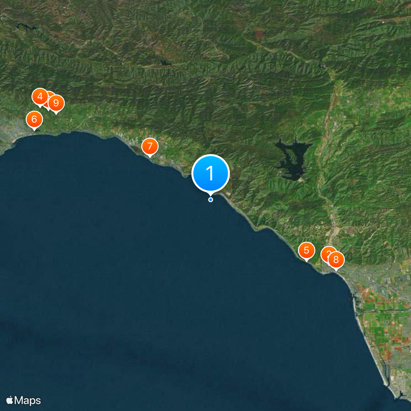 Rincon Island Map