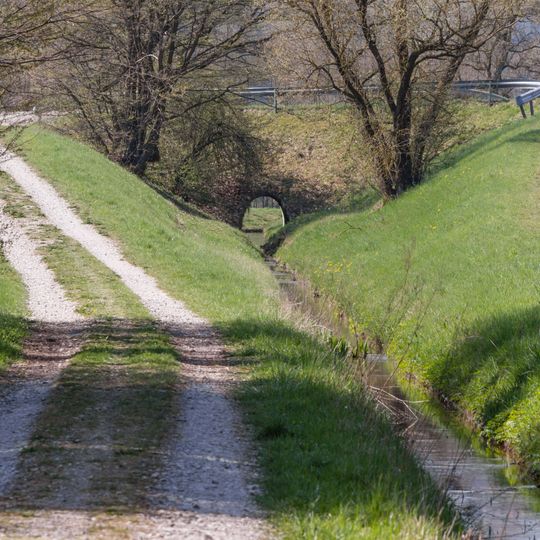 Kanaldurchlass Kettenbach-Leitgraben bei Rührersberg
