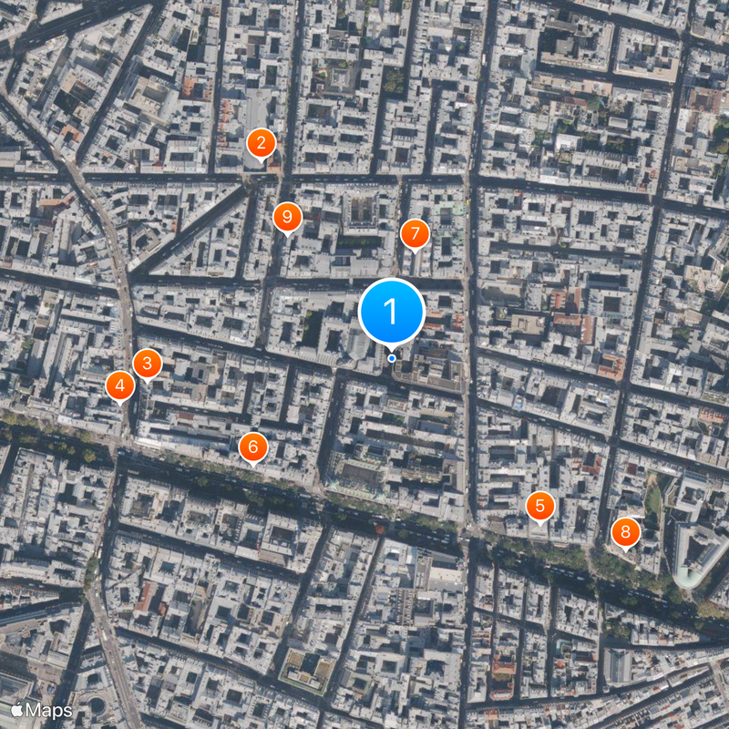 Conservatoire national supérieur d'art dramatique Map