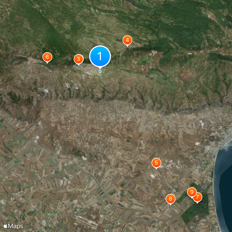 San Giovanni Rotondo Mapa