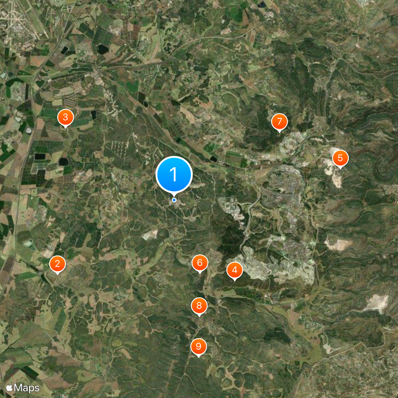 Sdot Micha Airbase Map