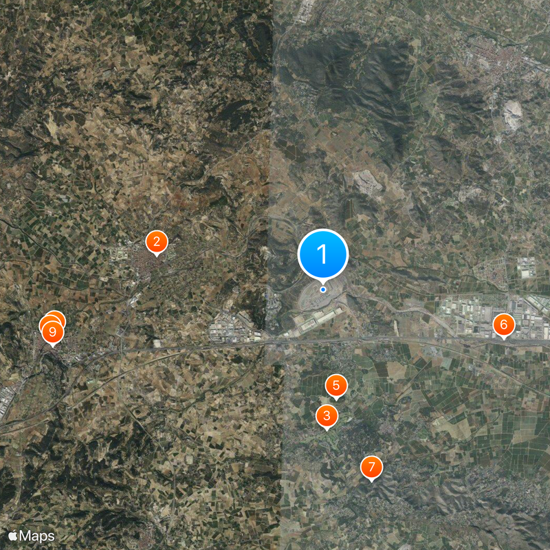 Circuit Ricardo Tormo Map