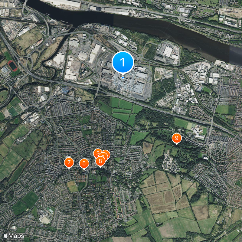 Metrocentre Map