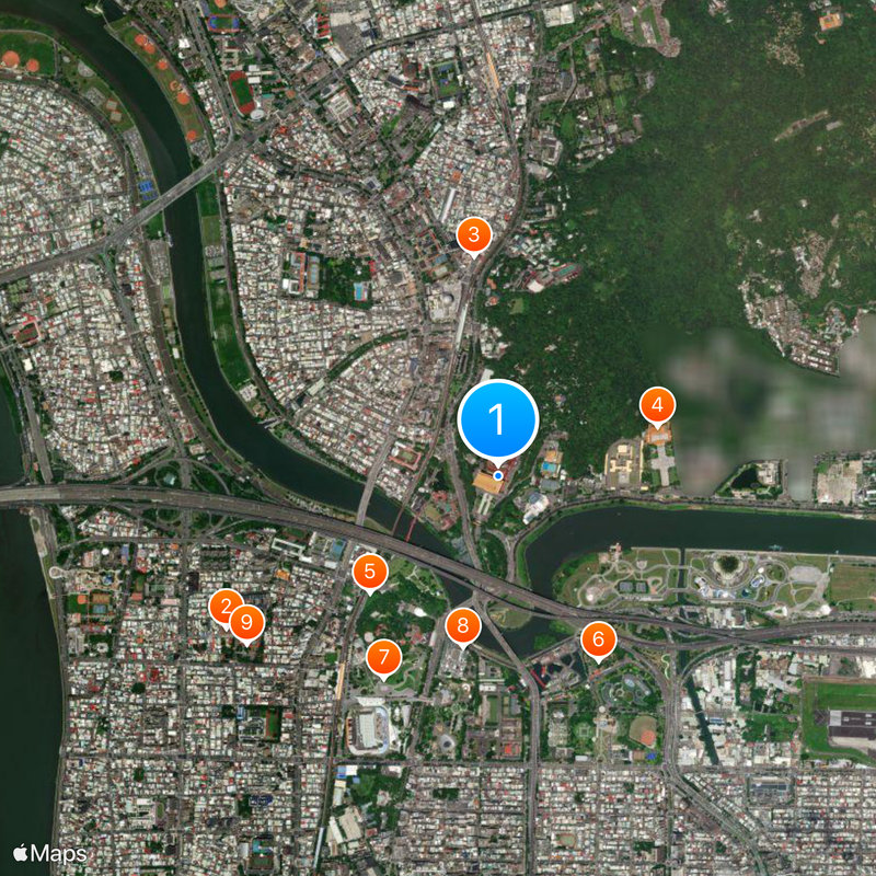 Grand Hotel Map