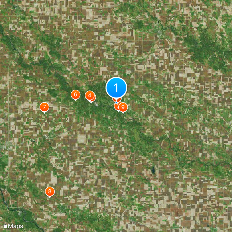 Anamosa State Penitentiary Mapa