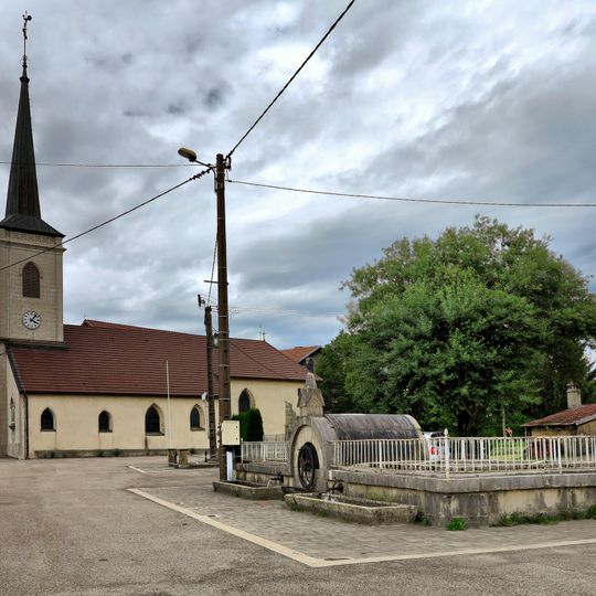 Église Saint-Hubert du Luhier