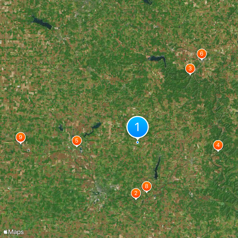Ohio's 7th congressional district Map