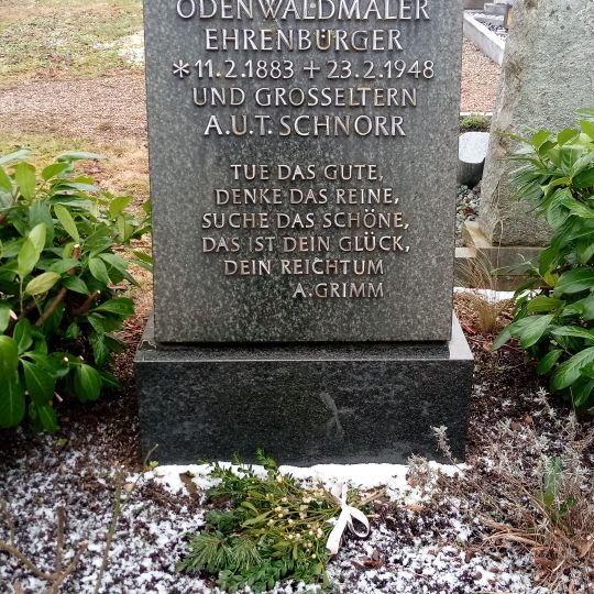 Grab des Arthur Grimm
