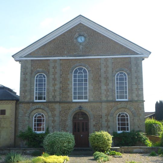 United Reformed Church and Attached Graveyard Wall with Gatepiers and Railings