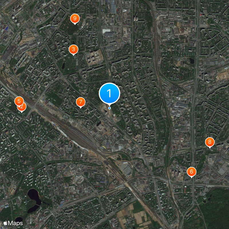 Seligerskaya Map