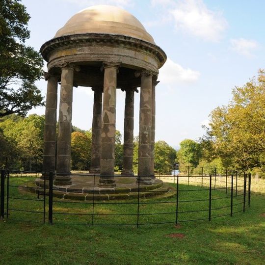 The Rotunda About 1/2 Mile North-east Of Hagley Hall