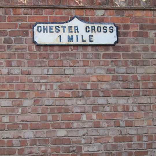 Milestone, Sandy Lane; 100m S of gyratory