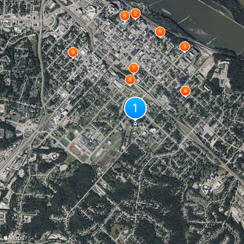 Lincoln University Map