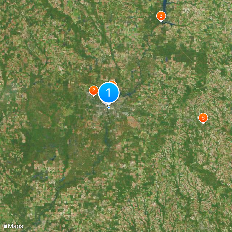 Albany State University Map
