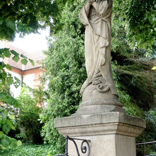 Statue of Virgin Mary in Zbiroh