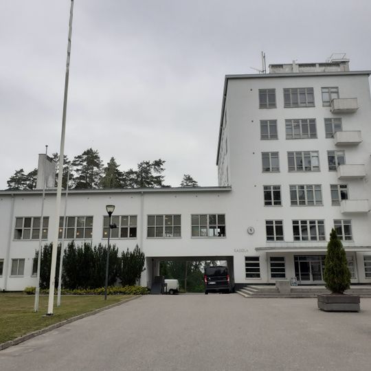 School building in Vierumäki Sports Institute main building Kaskela