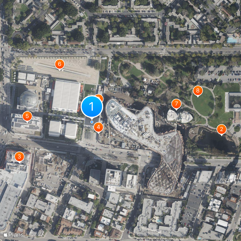 Los Angeles County Museum of Art Mappa