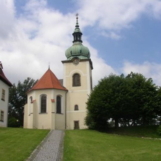 Church of the Holy Trinity in Jiřetín pod Jedlovou