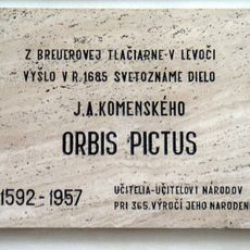 Breuerova tlačiareň, tabuľa pamätná II.