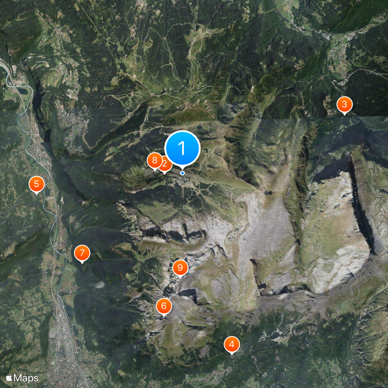 Flaine Map