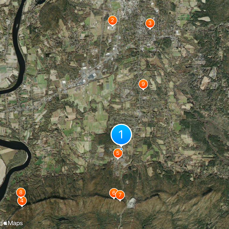 Hampshire College Map