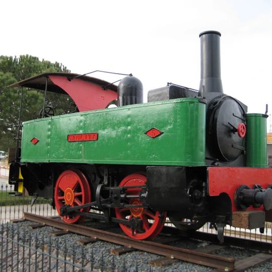 Locomotora a vapor núm. 5 Saucita